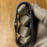 Christian Dior Black Oval Dial Steel Band