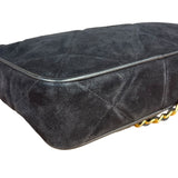 Chanel Suede CC Matelasse Camera Bag '88