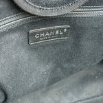 Chanel Black Canvas Pearl Deauville 2Way Tote 2019