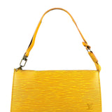 Louis Vuitton Epi Leather Pochette Yellow