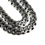 24 Inch .925 Sterling Sliver Cuban Necklace