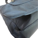 Prada Navy Nylon Tessuto Flap Crossbody
