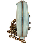 Balenciaga Light Blue Le Cagole Heart Mini Bag
