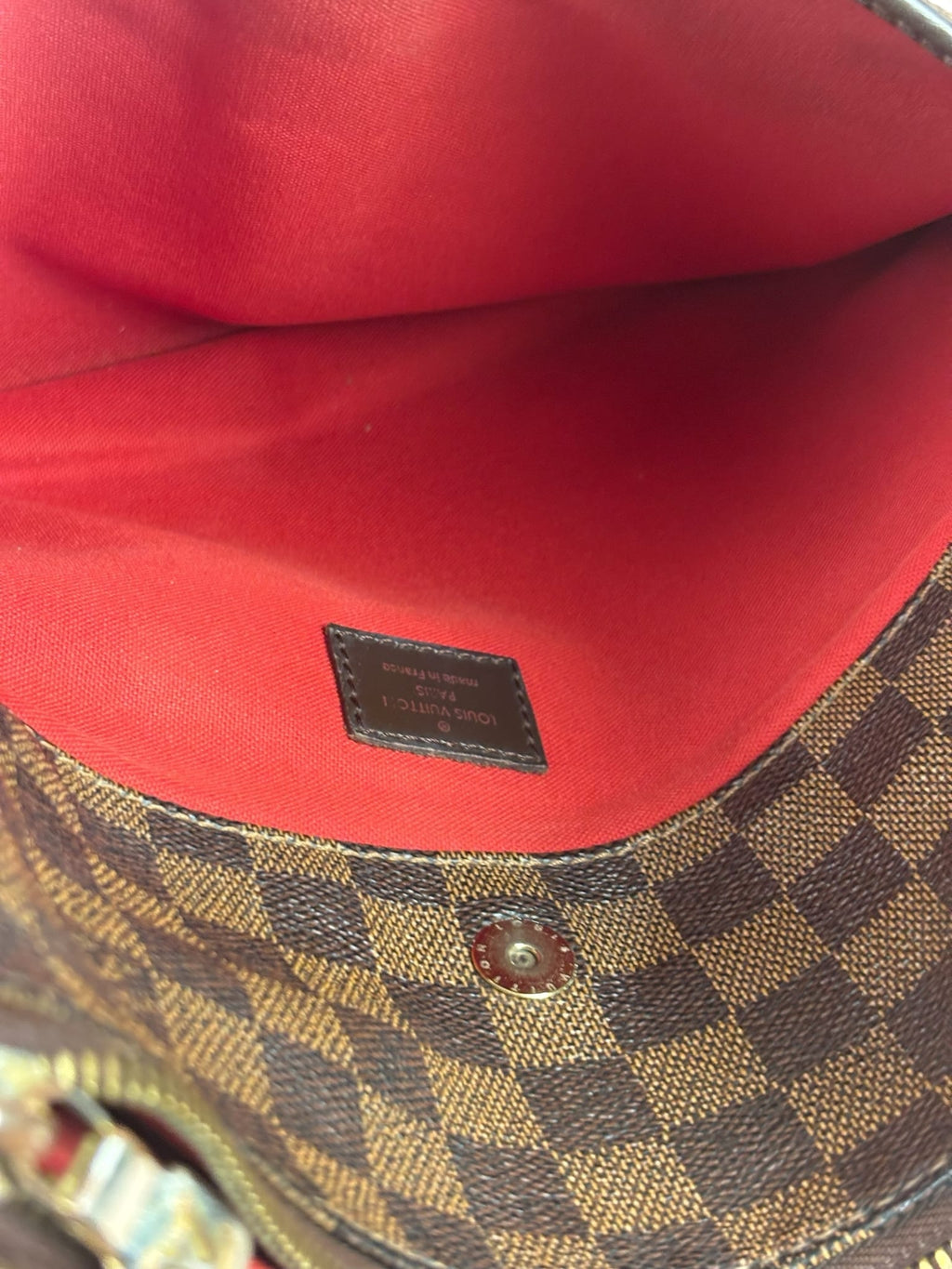 Louis Vuitton Damier Ebene Bloomsbury Crossbody Bag