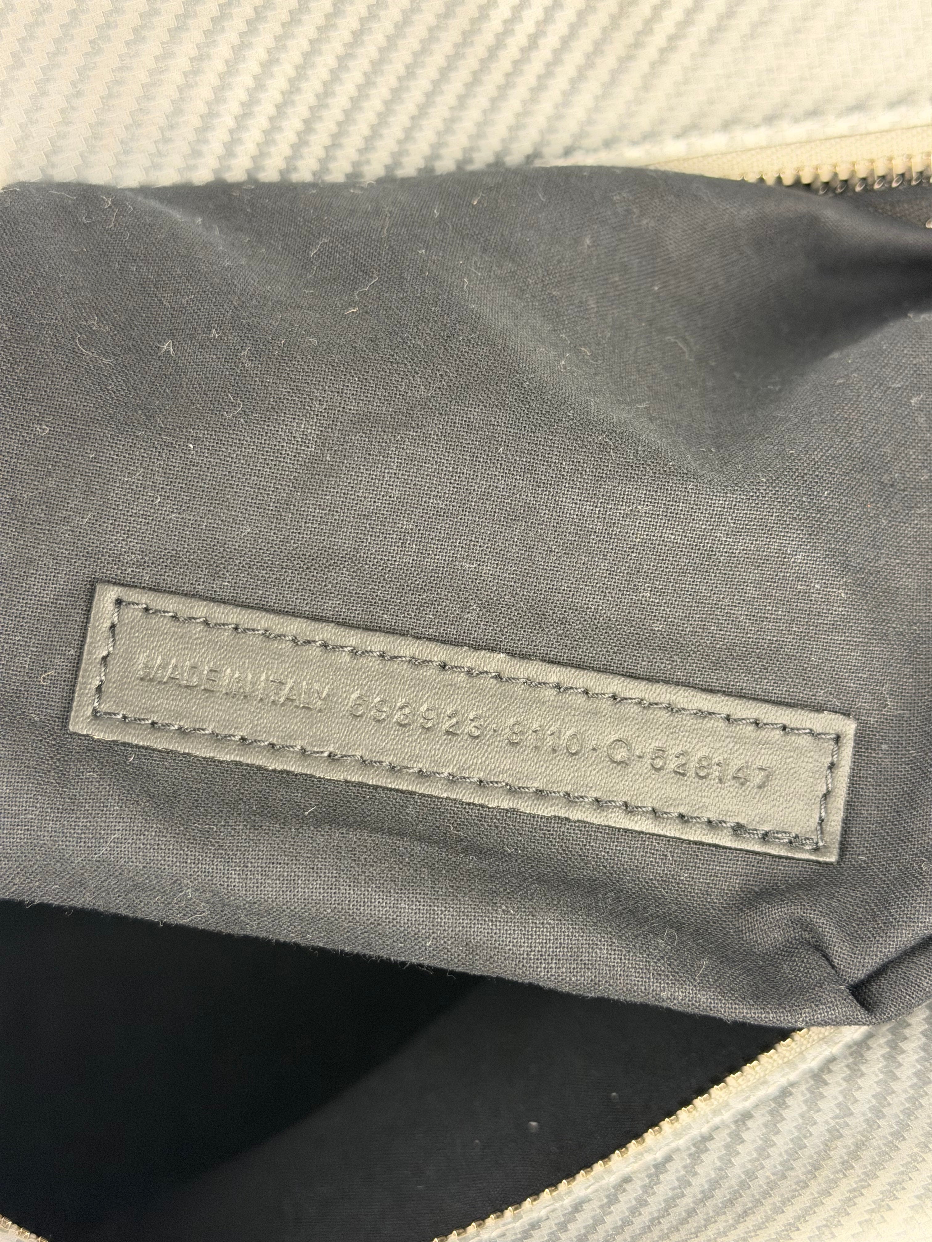 Balenciaga Carbon Fiber Silver Neo Classic City Bag Medium