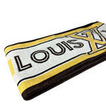 Louis Vuitton LV Essential Logo Scarf Yellow Wool