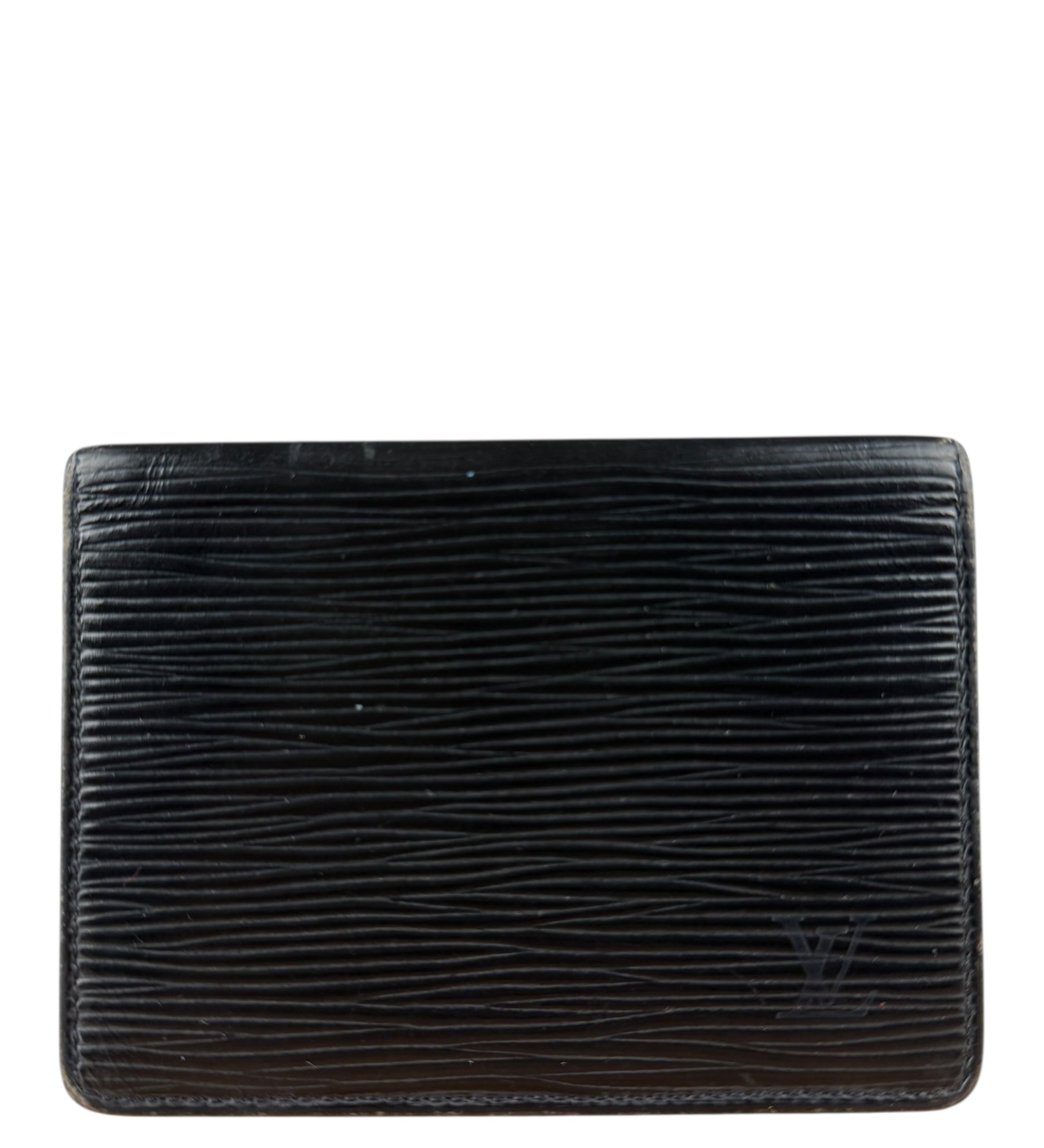 Louis Vuitton Black Epi Leather ID Holder