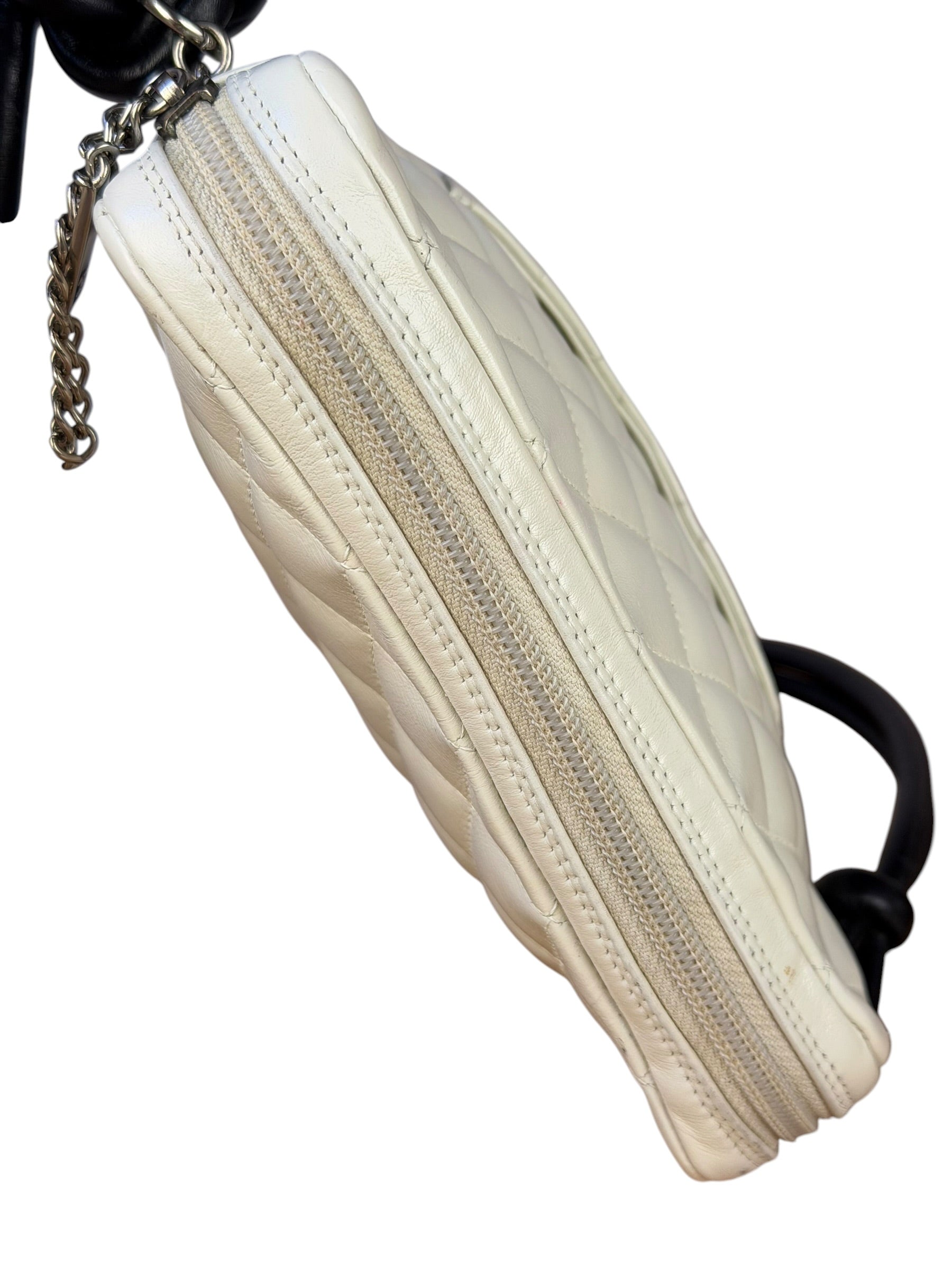 Chanel Vintage Leather Cambon Ligne Crossbody/Shoulder Bag-2008