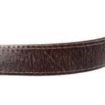 Fendi Brown Leather Trim Baguette