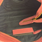 Balenciaga Pink Lambskin Velo Moto Two-Way Bag