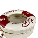 Chanel Limited Edition Lifesaver Round Crossbody Red