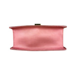 Gucci Sylvie Pink Mini Satin Embellished 2Way Handbag