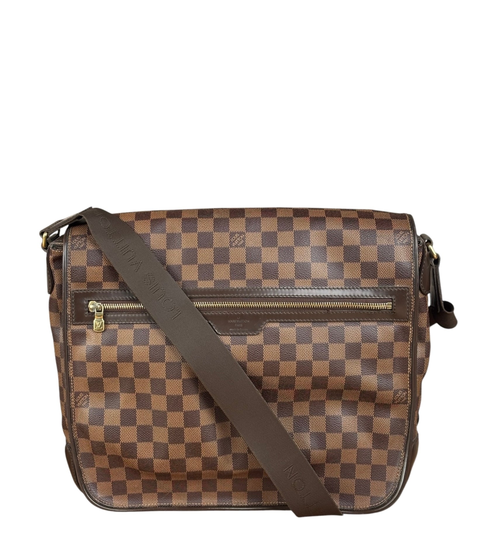 Louis Vuitton Damier Ebene Flap Spencer Messenger Bag
