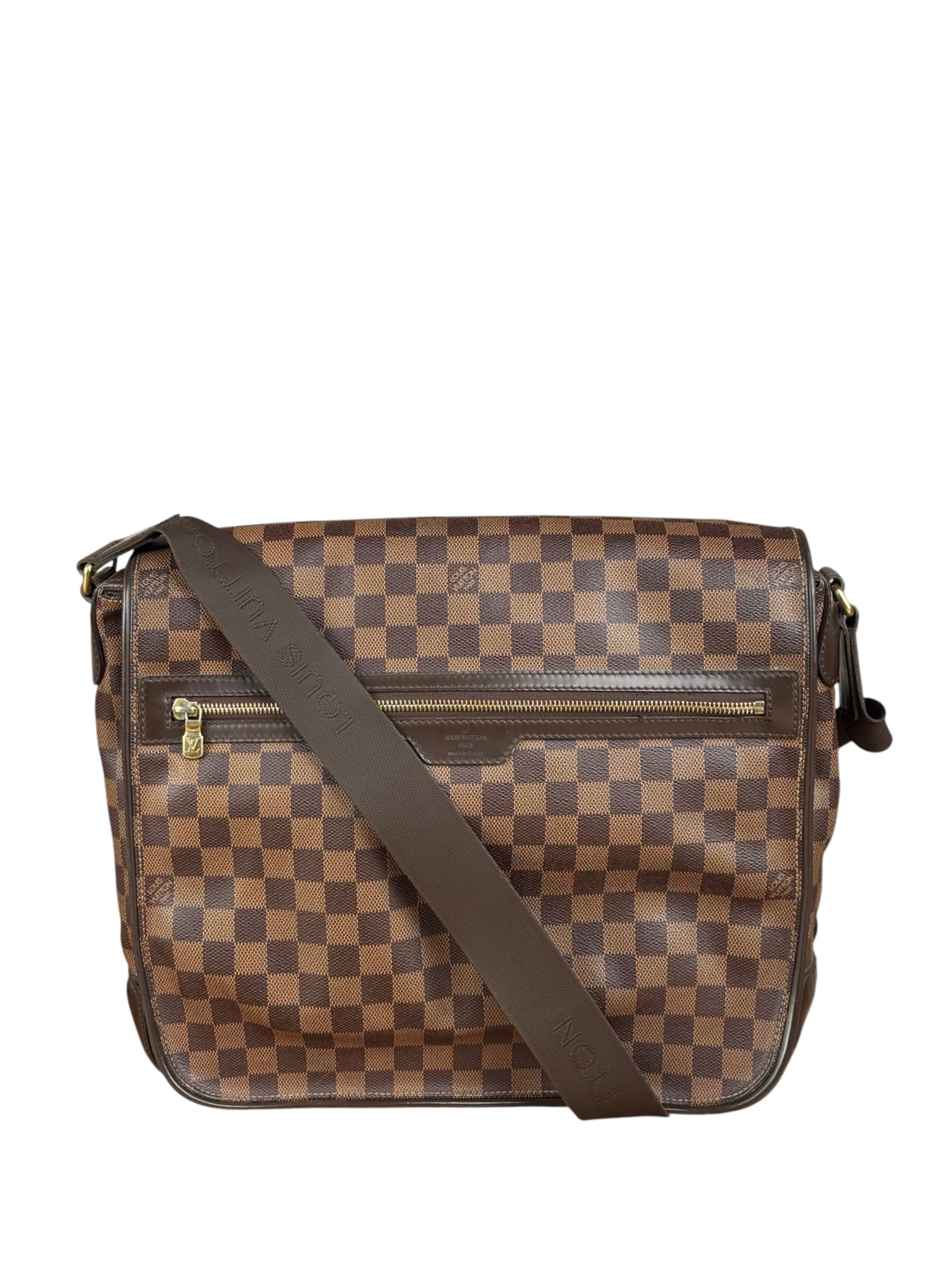 Louis Vuitton Damier Ebene Flap Spencer Messenger Bag