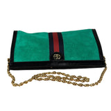 Gucci Suede Web Ophidia Chain Shoulder Bag
