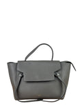 Celine Grey Leather Two-Way Belt Bag