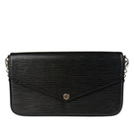 Louis Vuitton Black Epi Leather Felicie Pochette