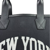 Prada Green Saffiano Leather Medium Double Tote Bag