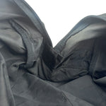 Prada Vintage Black Nylon Bowler Bag