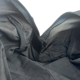 Prada Vintage Black Nylon Bowler Bag