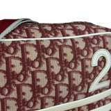 Christian Dior Vintage Red Oblique Trotter "2" Crossbody