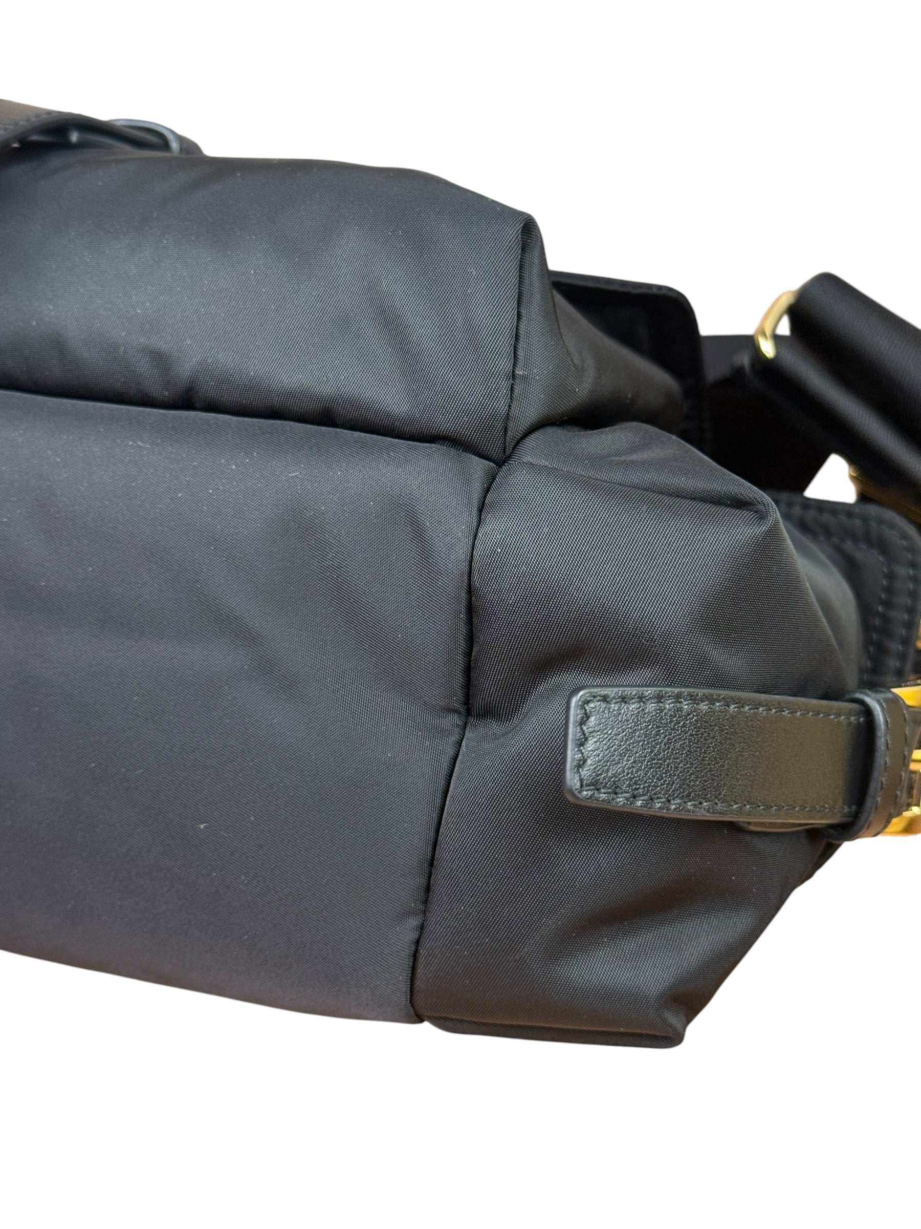Prada Black Explore Re-Nylon Medium Shoulder Bag