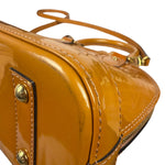 Louis Vuitton Mustard Orange Vernis Alma Two-Way Bag BB