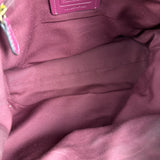 Coach Purple Top Handle Crossbody Bag