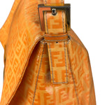 Fendi Orange Vinyl Mamma Baguette