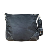 Prada Vintage Black Nylon Crossbody Bag