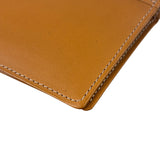 Kenzo Brown Leather Bi-Fold Long Wallet