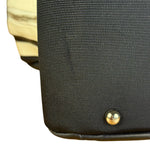 Chanel Navy Quilted Leather Lido Chain Shoulder Tote 2009