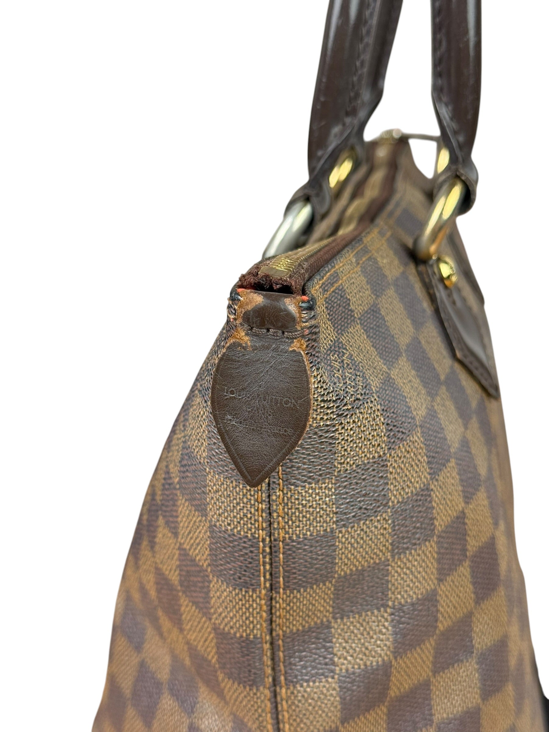 Louis Vuitton Damier Ebene Saleya Tote Bag MM