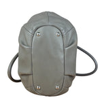Prada Grey Vitello Daino Leather 2Way Handbag
