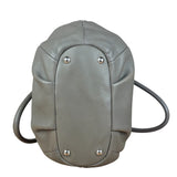Prada Grey Vitello Daino Leather 2Way Handbag