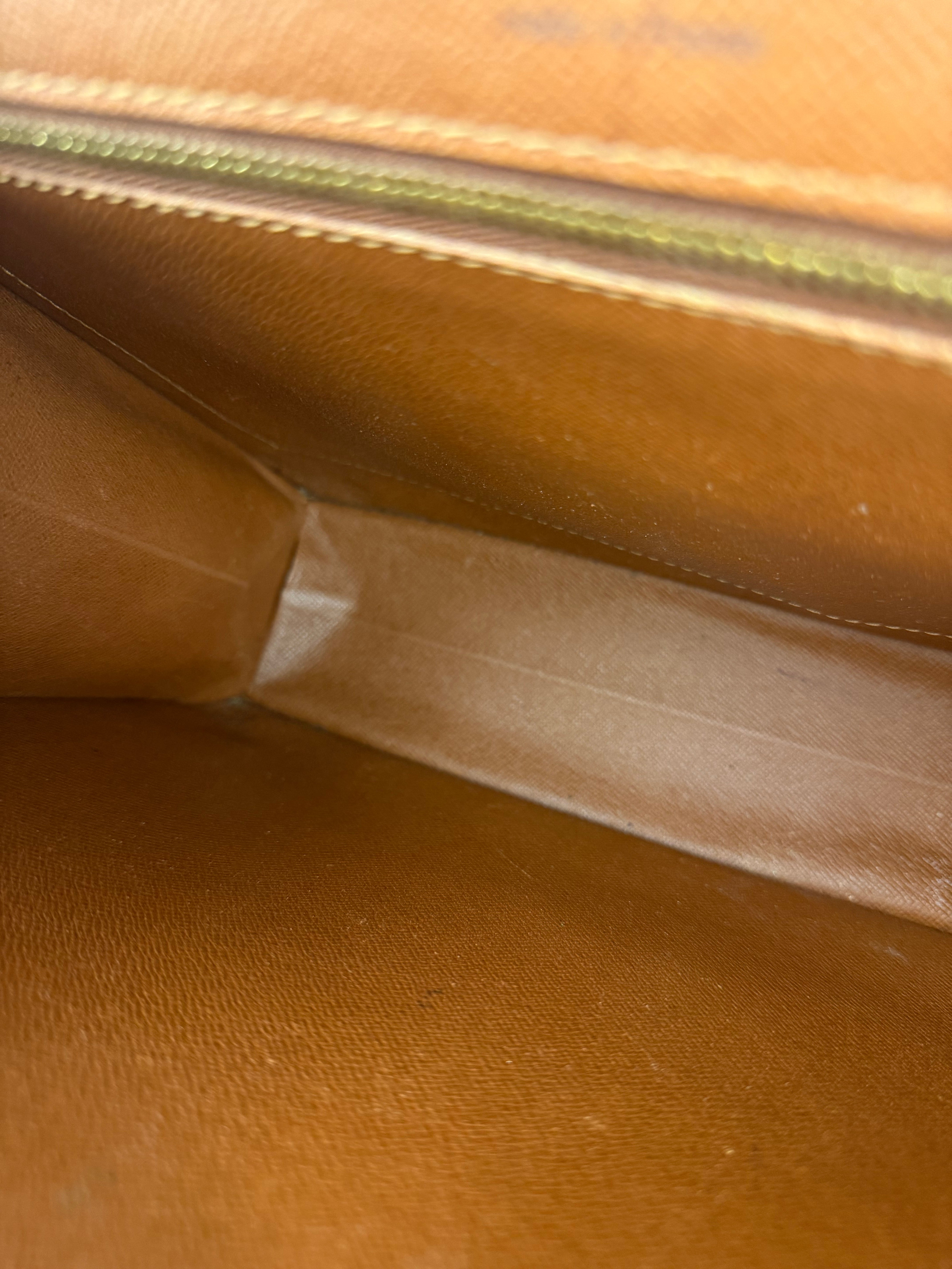 Louis Vuitton Monogram Monceau Lock Shoulder Bag