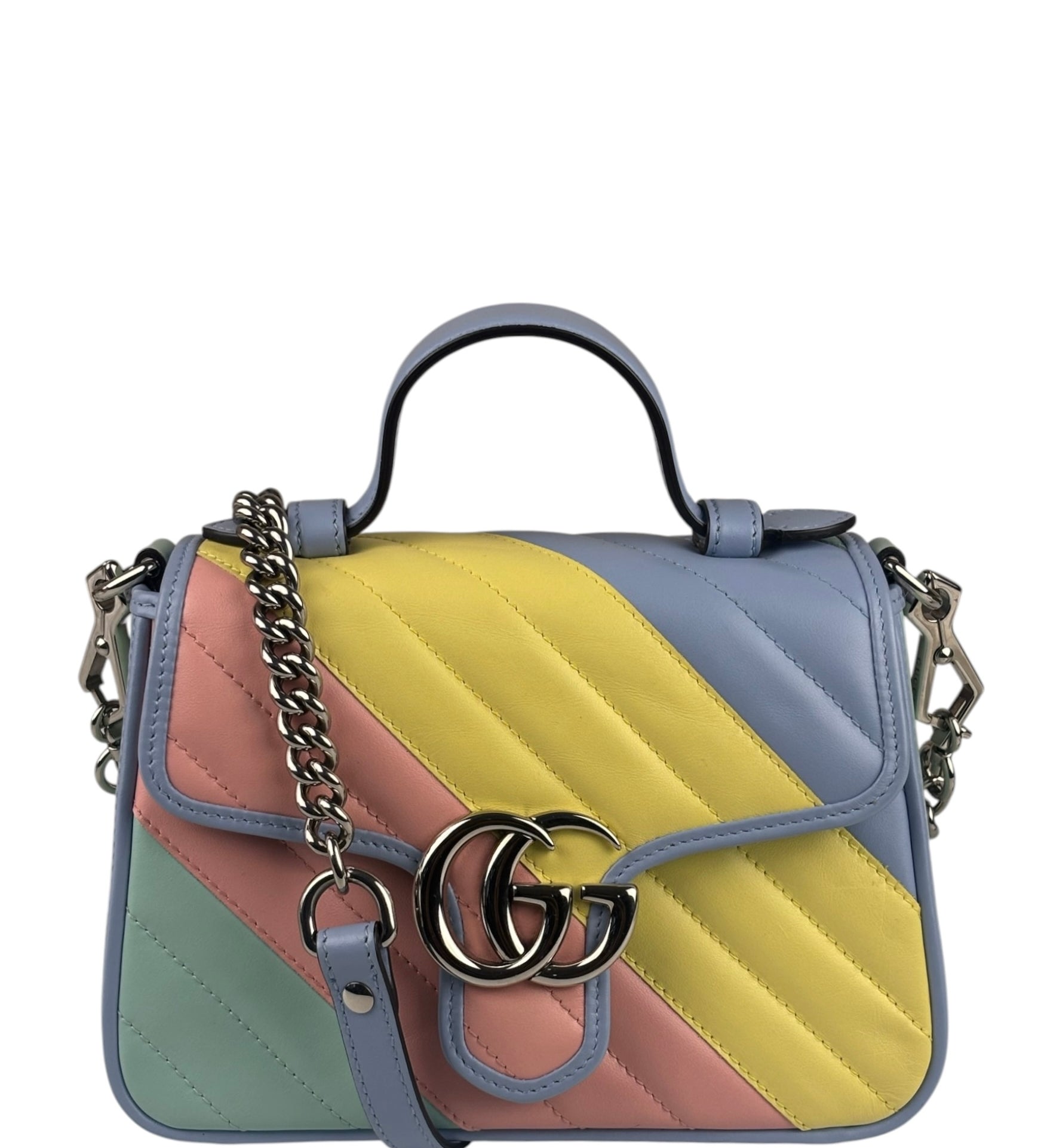 Gucci Marmont Quilted Leather Mini Hand/Shoulder Bag