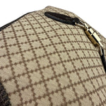 Gucci Brown Leather Trim Jackie 1961 Hobo Bag