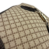 Gucci Brown Leather Trim Jackie 1961 Hobo Bag