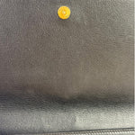 Yves Saint Laurent Black Leather Flap Clutch