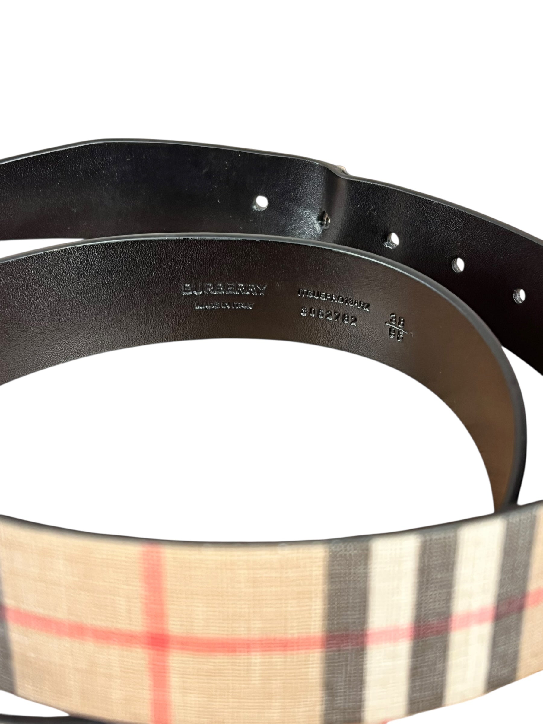 Burberry Nova Check Belt