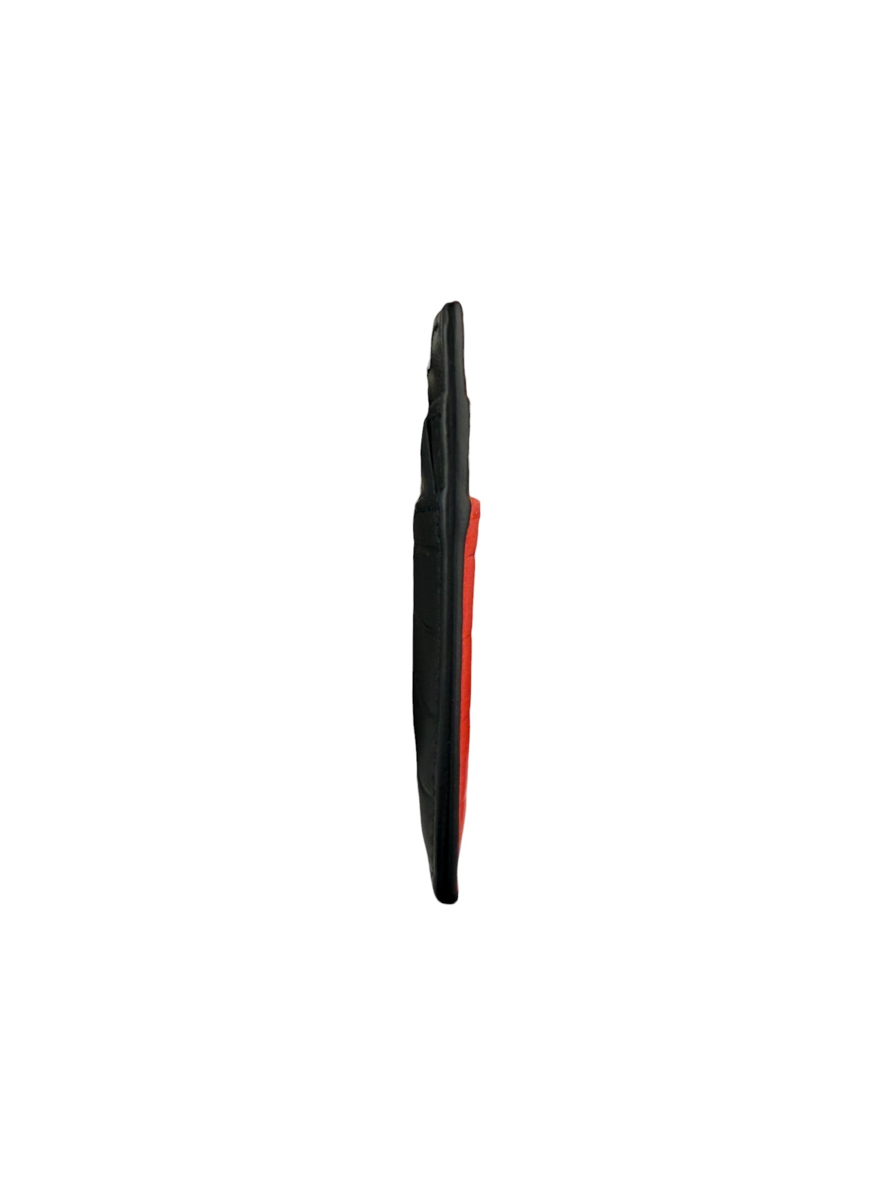 Christian Dior Red/Black Leather Card Holder