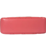Chanel Pink Quilted Lambskin Two-Way Bag 2021