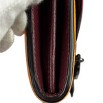 Coach Colorblock Leather Jade Wallet On Chain