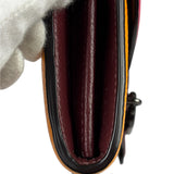 Coach Colorblock Leather Jade Wallet On Chain