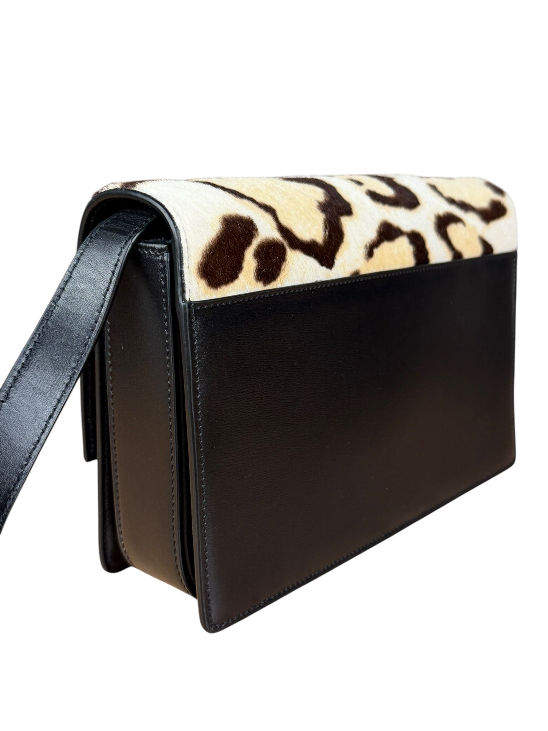 YSL Leopard Print Bellechasse Crossbody