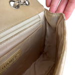 Chanel Vintage Beige Travel Line Classic Flap 2001
