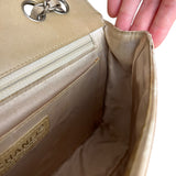 Chanel Vintage Beige Travel Line Classic Flap 2001