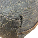 Gucci GG Denim leather Trim Gifford Tote Bag