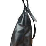 Balenciaga Black Leather Kendall Bucket Bag